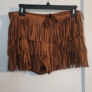 Fringe Boho Hippie Shorts